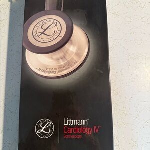 Littmann Cardiology IV Stethoscope - Black and Silver
